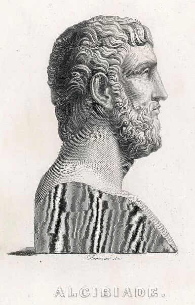 Alcibiades, Bust, Profile