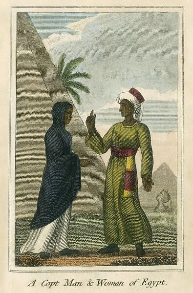 A Copt Man & Woman - Egypt