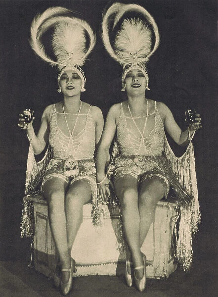 The Dolly Sisters in Paris Sans Voile, Ambassadeurs Theatre, Paris, 1923 Date: 1923