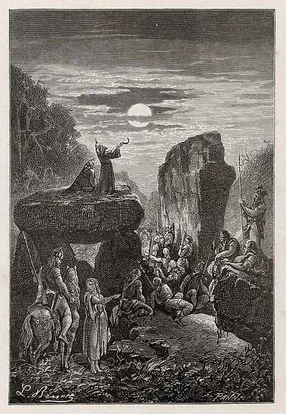 Druids lunar ceremony