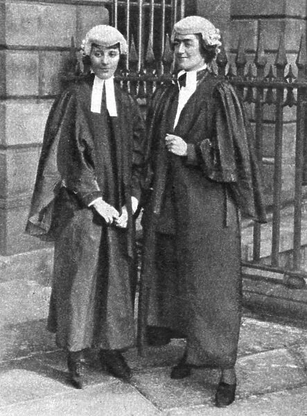 First women barristers, 1921