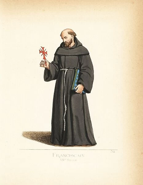 Franciscan monk, 14th century
