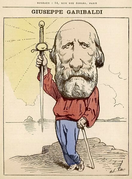 Garibaldi  /  Cartoon 1879