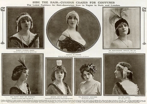 Hair-decorations in fashion 1911