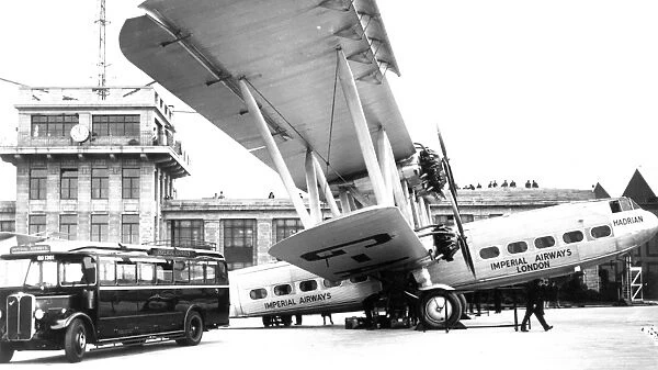 Handley Page HP42E G-aVE Hadrian of Imperial Airways