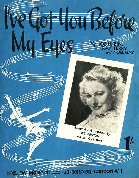 I ve got you before my eyes - Music Sheet Cover