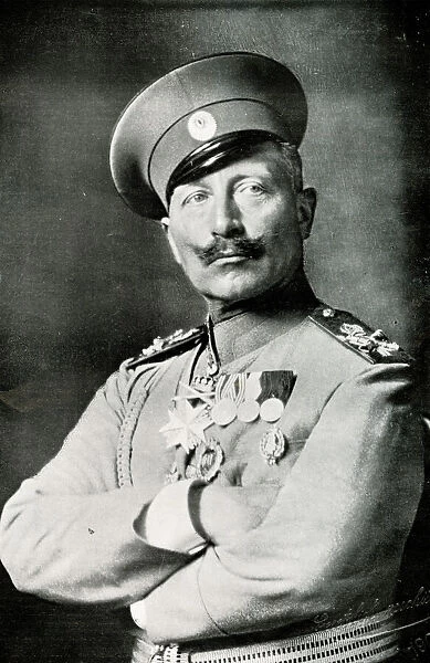 Kaiser Wilhelm II in military uniform