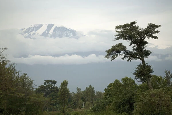 Mount Kilimanjaro - Snow melting on summit