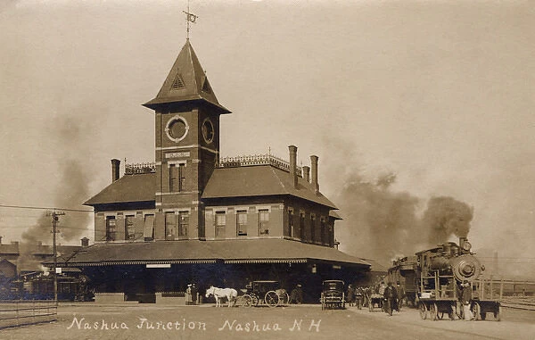 Nashua Junction railway station, New Hampshire, USA