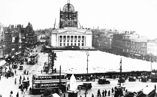Nottingham Market Square in 1927