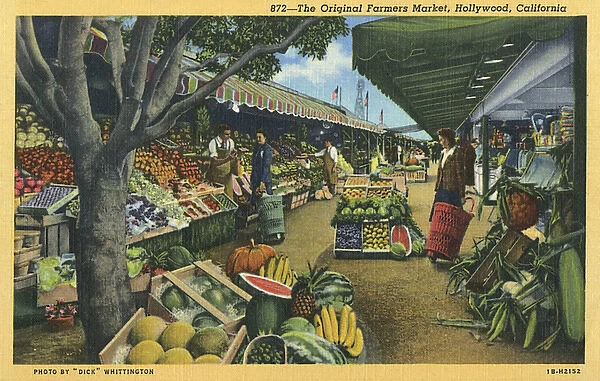 Original Farmers Market, Hollywood, California, USA