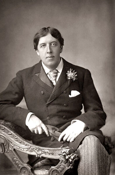 Oscar Wilde portrait, c. 1890