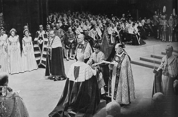 The Presenting of the Spurs, Coronation 1953
