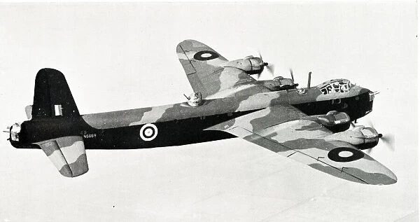 RAF Short Stirling Heavy Bomber Aircraft, WW2