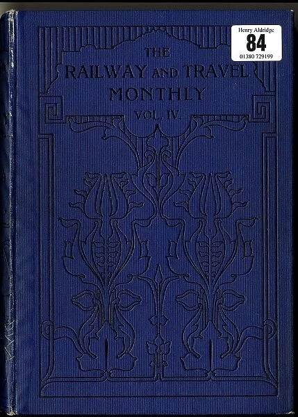 The Railway and Travel Monthly, cover design