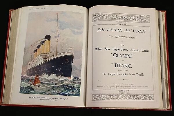 RMS Olympic and Titanic - The Shipbuilders volume