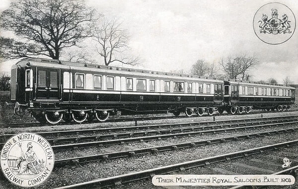 The Royal Saloon carriages - built 1903