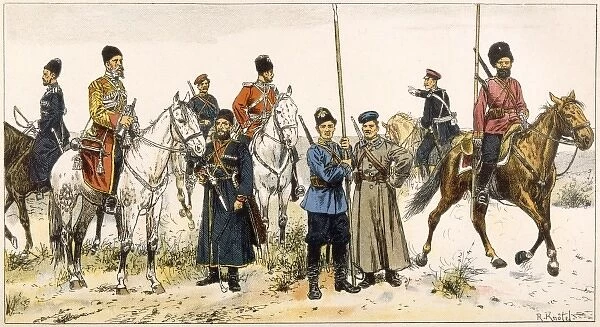 Russian Guards & Cossack
