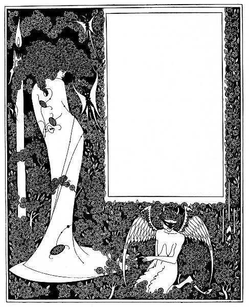Salome Contents page by Aubrey Beardsley