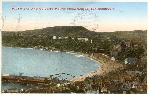 South Bay & Olivers Mount, Scarborough, Yorkshire