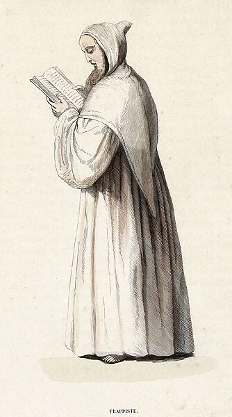 TRAPPIST. A Trappist. Date: 1848