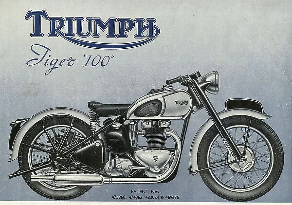 Triumph Tiger 100 Motorbike