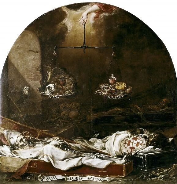 VALDɓLEAL, Juan de (1622-1690). Finis Gloriae