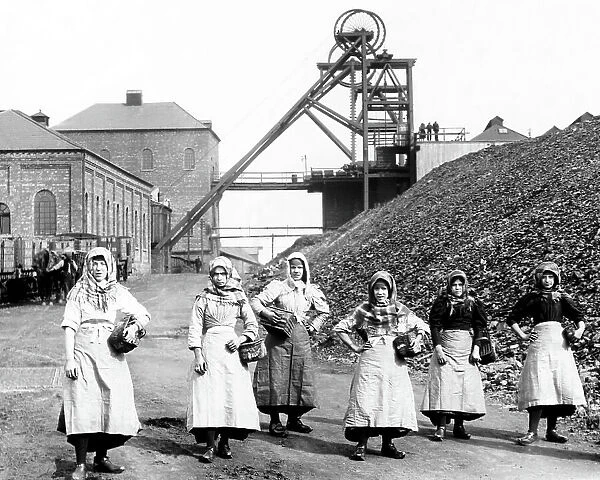 Wigan Junction Colliery Pit Brow Lasses