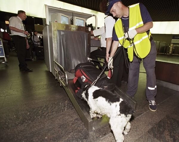 Airport security, explosives detection