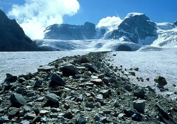 Glacial moraine