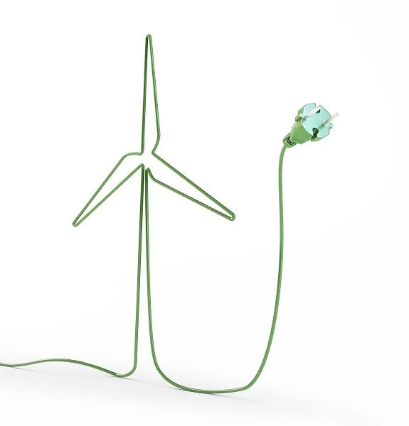 Green energy, conceptual artwork F006  /  3783
