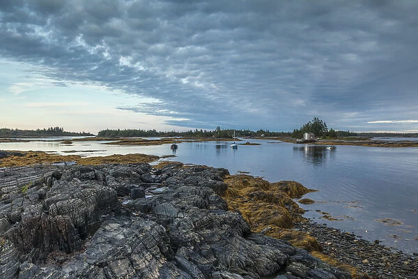 Canada, Nova Scotia, Blue Rocks, coastal fishing village