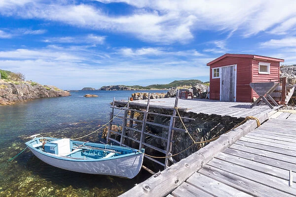 Fishing village of Salvage, Newfoundland, Newfoundland and Labrador, Canada
