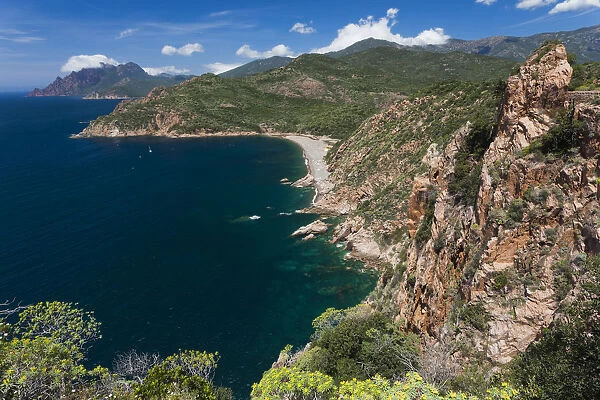 France, Corsica, Corse-du-Sud Department, Corsica West Coast Region, Golfe de Girolata