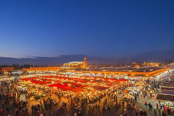 Jemaa el-Fnaa square, Marrakech, Morocco