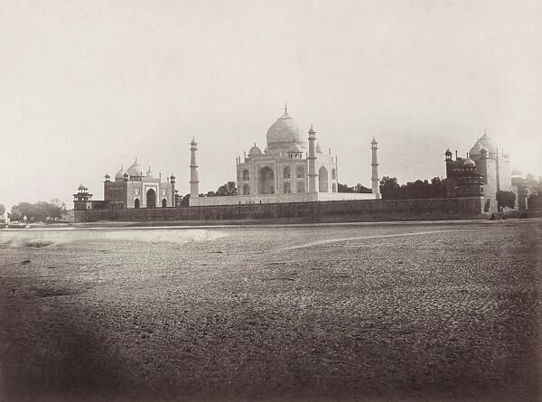 INDIA: TAJ MAHAL, c1890. The Taj Mahal was built by Mughal Emperor Shah Jahan as