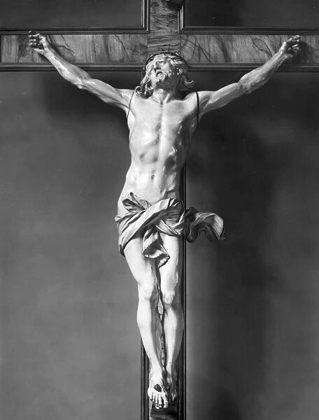 Ivory crucifix by Giovanni da Bologna (1529?-1608)
