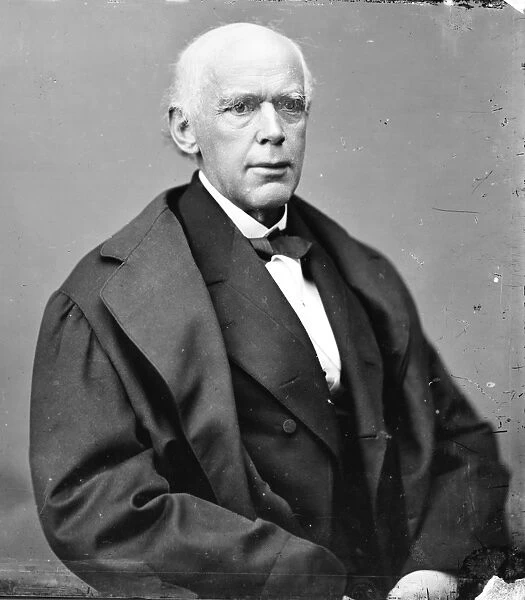 SALMON P. CHASE (1808-1873). Chief Justice of the United States Supreme Court