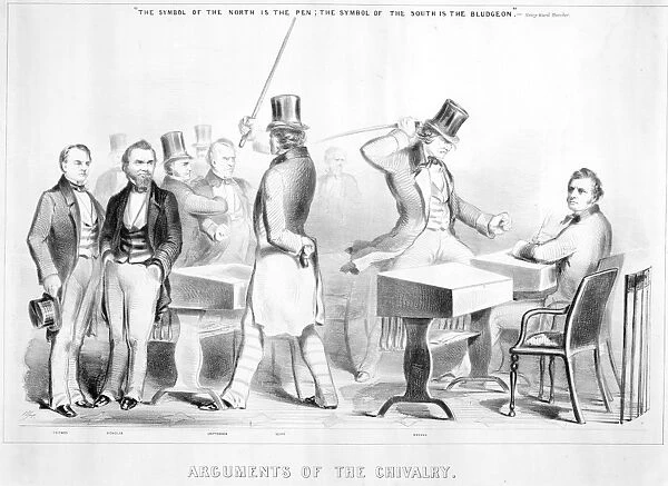 SUMNER AND BROOKS, 1856. Arguments of the Chivalry