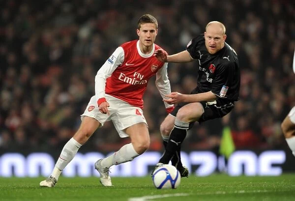 Conor Henderson (Arsenal) Andrew Whing (Orient). Arsenal 5: 0 Leyton Orient
