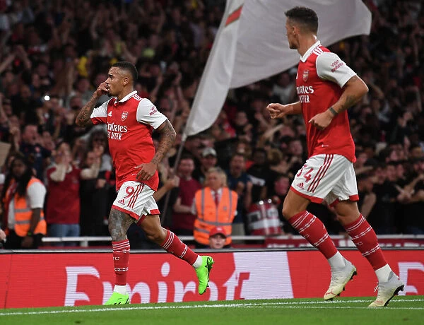 Gabriel Jesus Scores First Goal for Arsenal: Arsenal 1-0 Aston Villa (2022-23)