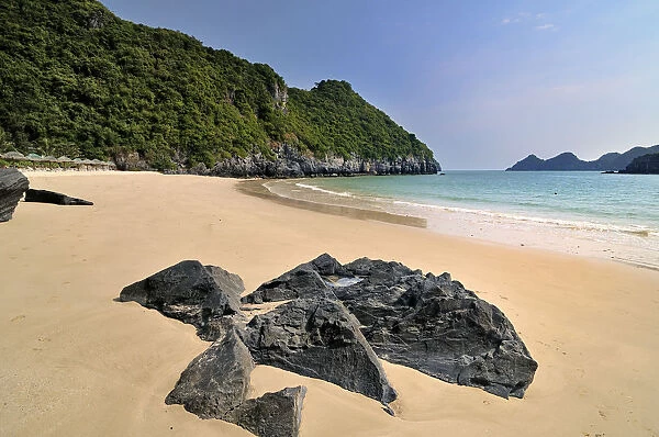 Beach, Cat Ba, Halong Bay, Vietnam, Southeast Asia