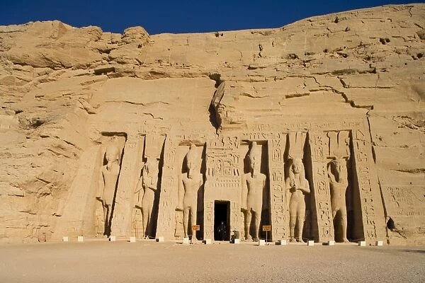 Temple of Hathor at Temple of Abu Simbel
