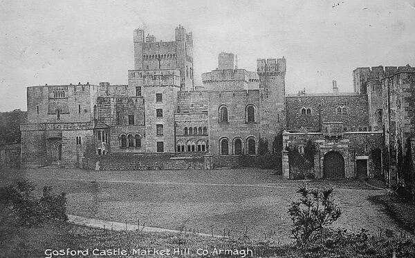 Gosford Castle, Market Hill, Co Armagh, which an Irish syndicate has bought. 1