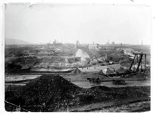 General View, Dolcoath Mine, Camborne. Early 1900s