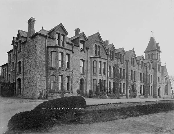 Truro School, formerly Truro College, Trennick Lane, Truro, Cornwall. Late 1800s  /  early 1900s