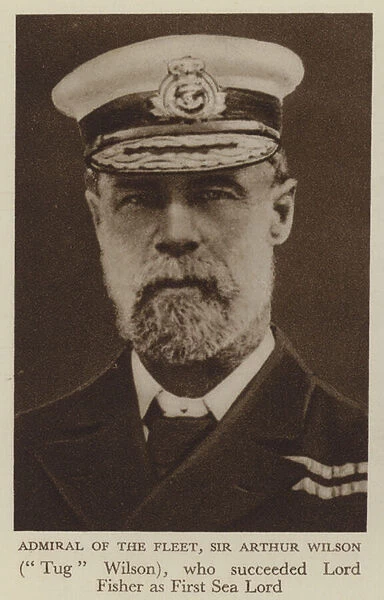 Admiral of the Fleet, Sir Arthur Wilson (b  /  w photo)
