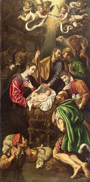 The Adoration of the Shepherds, c. 1620 (oil on canvas)