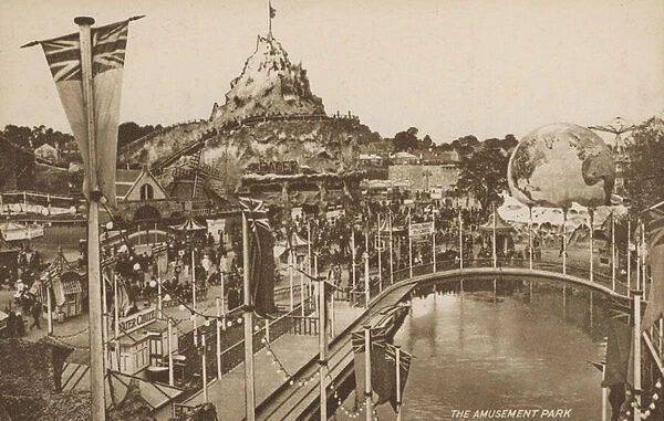 The Amusement Park (b  /  w photo)