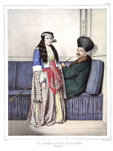 An Armenian prince and his wife, Duzoglous. in '